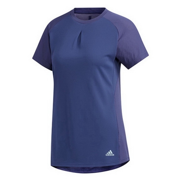 Adidas Navy Blue Heat Ready Tee NWT - Picture 2 of 12